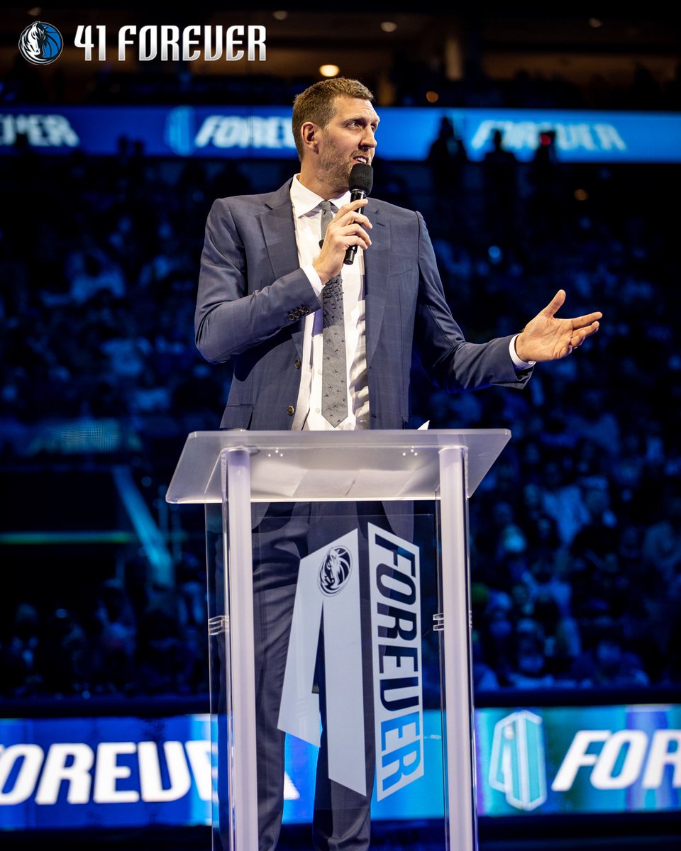 dallasmavs's tweet photo. Humble, loyal and true 🤍

@swish41 speaks on the moment he knew Dallas was home &amp; how much @mcuban means to him. #41Forever https://t.co/bexmSSGjfA
