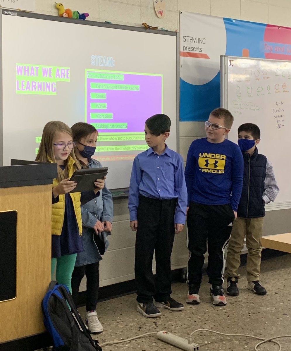 MelissaHorn97's tweet photo. Wow - 4th graders advocating for their grade level and sharing how they will be connecting real time learning with experiences with our WSA Governing Board! So proud of them!! This is #STEMtastic ! #lovethesmiles @CaseyAult @zitzker https://t.co/SAQAqhLXuC
