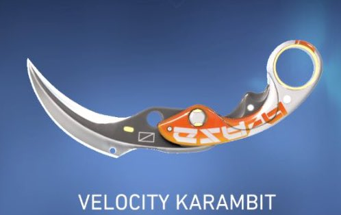 ValorantUpdated's tweet photo. New Battle Pass Karambit 

#VALORANT https://t.co/2VY5kxC55m