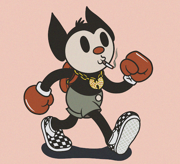 Finally able to gooning around with my first goonz! <a href="/Cryptoon_Goonz/">Goonz</a> gang #WuTang . 👺