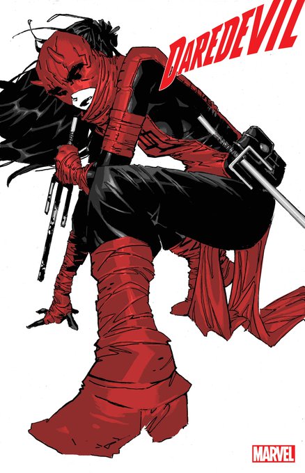 Daredevil: Woman Without Fearのペンシラーが Rafael de Latorreさんらしいので気になる。ブラック・ウィドウと同じようなタッチで描いてくれてたらええな～ 