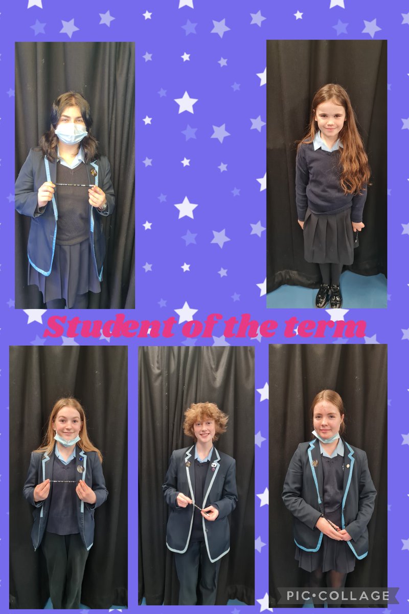 WKGS_Theatre's tweet photo. Congratulations to the Drama Students of the term. A huge well done to Nikki, Florence, Molly, Imogen and Heidi. #staroftheterm #drama #student @WestKirbyGS @WKGS_Theatre https://t.co/c73yloSr50