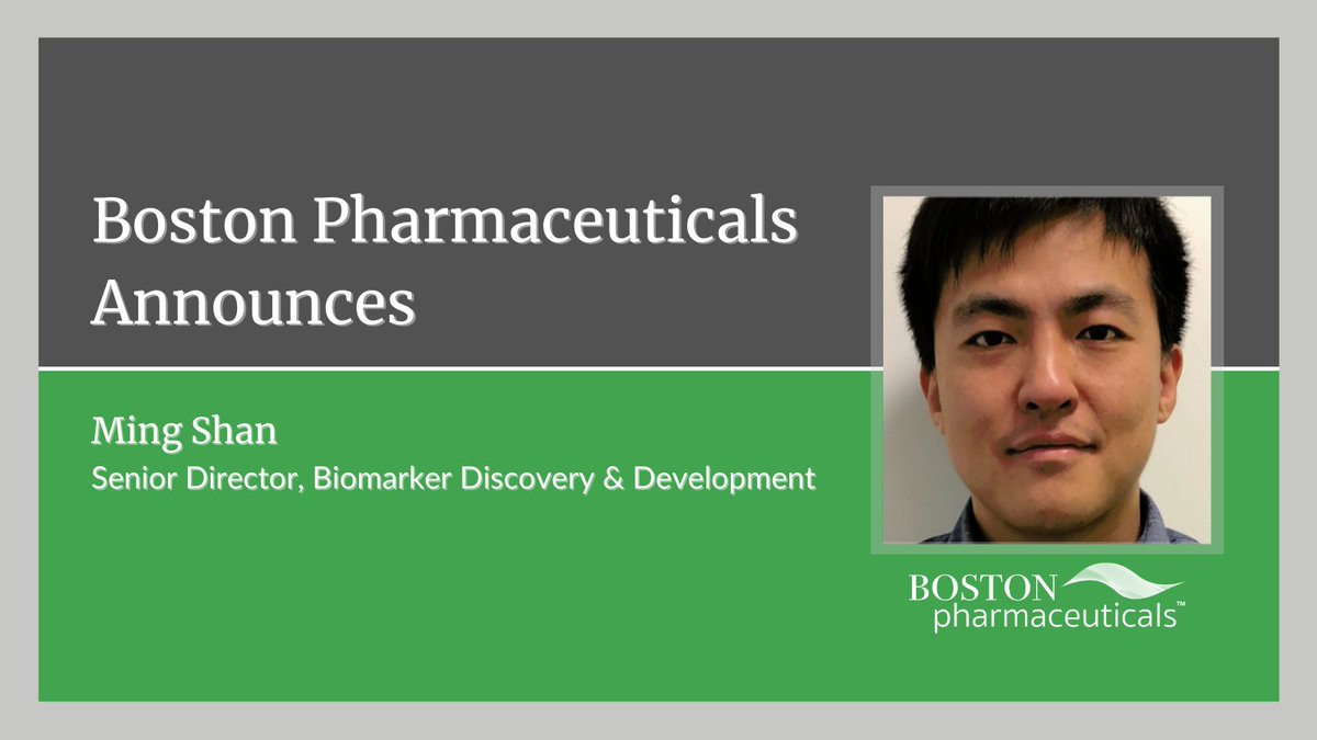 We are excited to announce two new faces joining our #DreamTeam! Join us in giving a warm welcome to Galit Rosen M.D., VP, Clinical Development, and Ming Shan Ph.D., Senior Director, Biomarker Discovery &amp; Development. 

Read more about Galit and Ming here: linkedin.com/feed/update/ur…