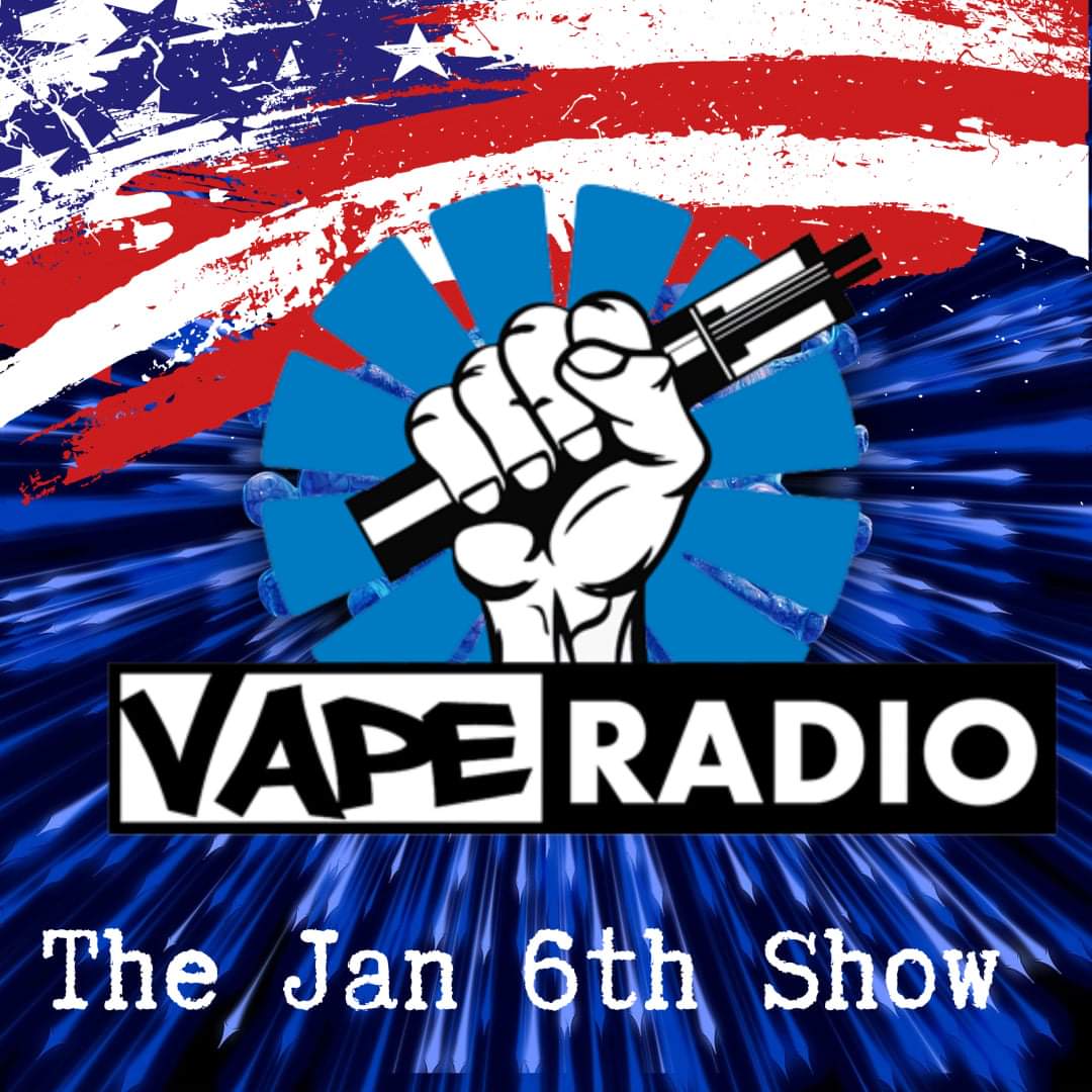 TheVapeRadio's tweet photo. Join us for a very special Jan 6th Anniversary Show today!! 
Plus it's Throwback Thursday &amp; we have something new from the FDA &amp; CDC....imagine that! 
Listen NOW @ https://t.co/LHXuurSiG8 
Also on the mobile app on any Android or Apple device
#vapeshops #vapor #wevapewevote https://t.co/tFhzjPPoIs