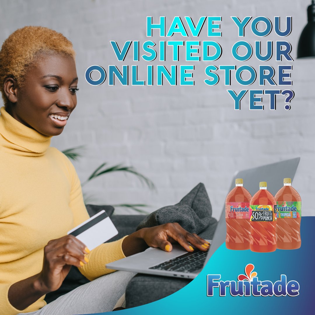 Our delicious range of Fruitade flavours are all available online. 😋🍊 

visit shop.schweppes.co.zw to purchase and enjoy FREE delivery