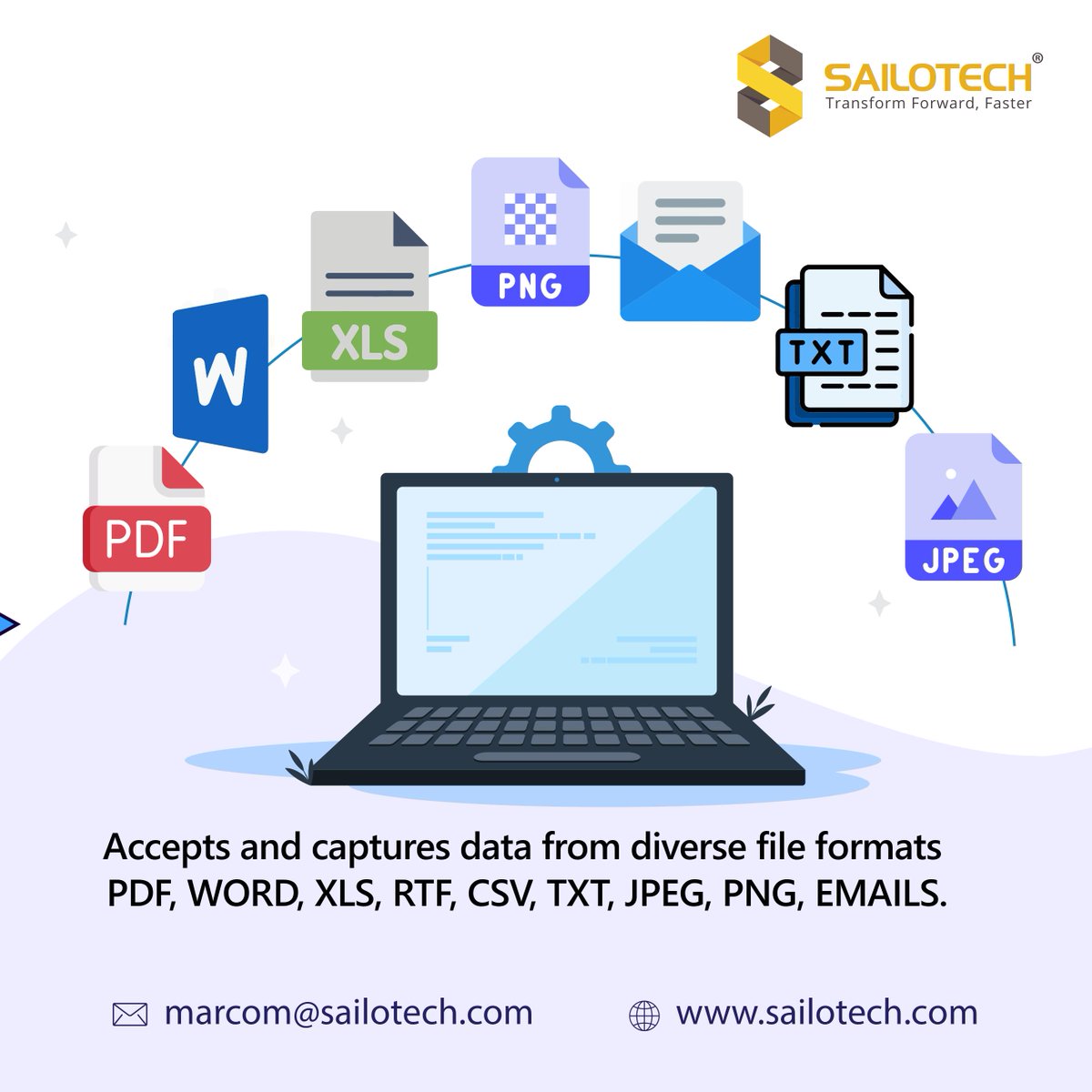 Sailotech's tweet photo. Are you facing endless pressure to lower invoice processing costs, improving and standardizing the #Accountspayableprocess?
We, at Sailotech, aim to reduce this effort by automating the process.
Reach us now to streamline the entire process: https://t.co/xV3zvXwNz2
#automation https://t.co/ThBd6Q2qpY