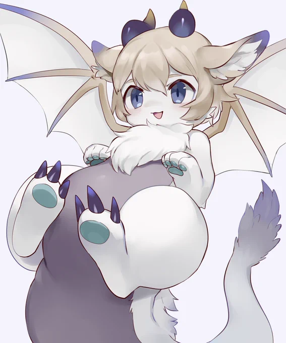 白玉くん久しぶりに描いた⚪️ 