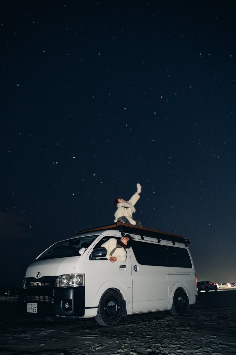 tabi__koi's tweet photo. 2021年最後の星空と、僕らの旅する車。

#日本一周 https://t.co/9EmCinHuML