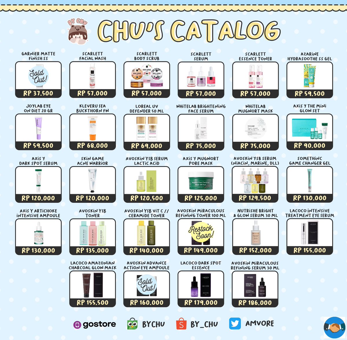 bt Angkut skincarenyaa kak🛒 Semua dijamin original! Bisa via Shopee, Tokped dan GoStore ✨