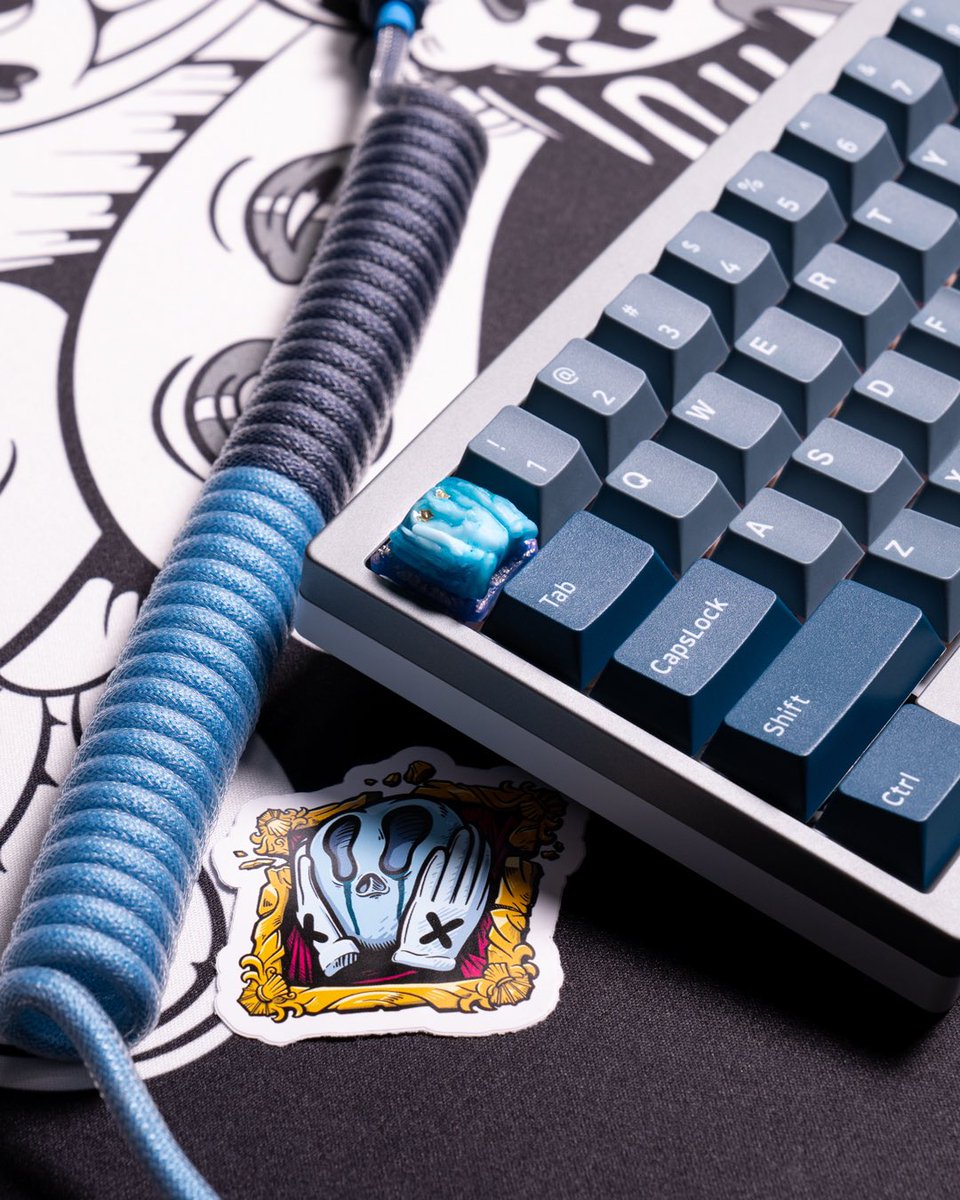 dutchmasterw's tweet photo. Key 65 w/ Polycaps Whale from @kineticlabs1 #keyboard #mechanicalkeyboard #polycaps #whale #ke65 https://t.co/ZwDeH8rHCJ
