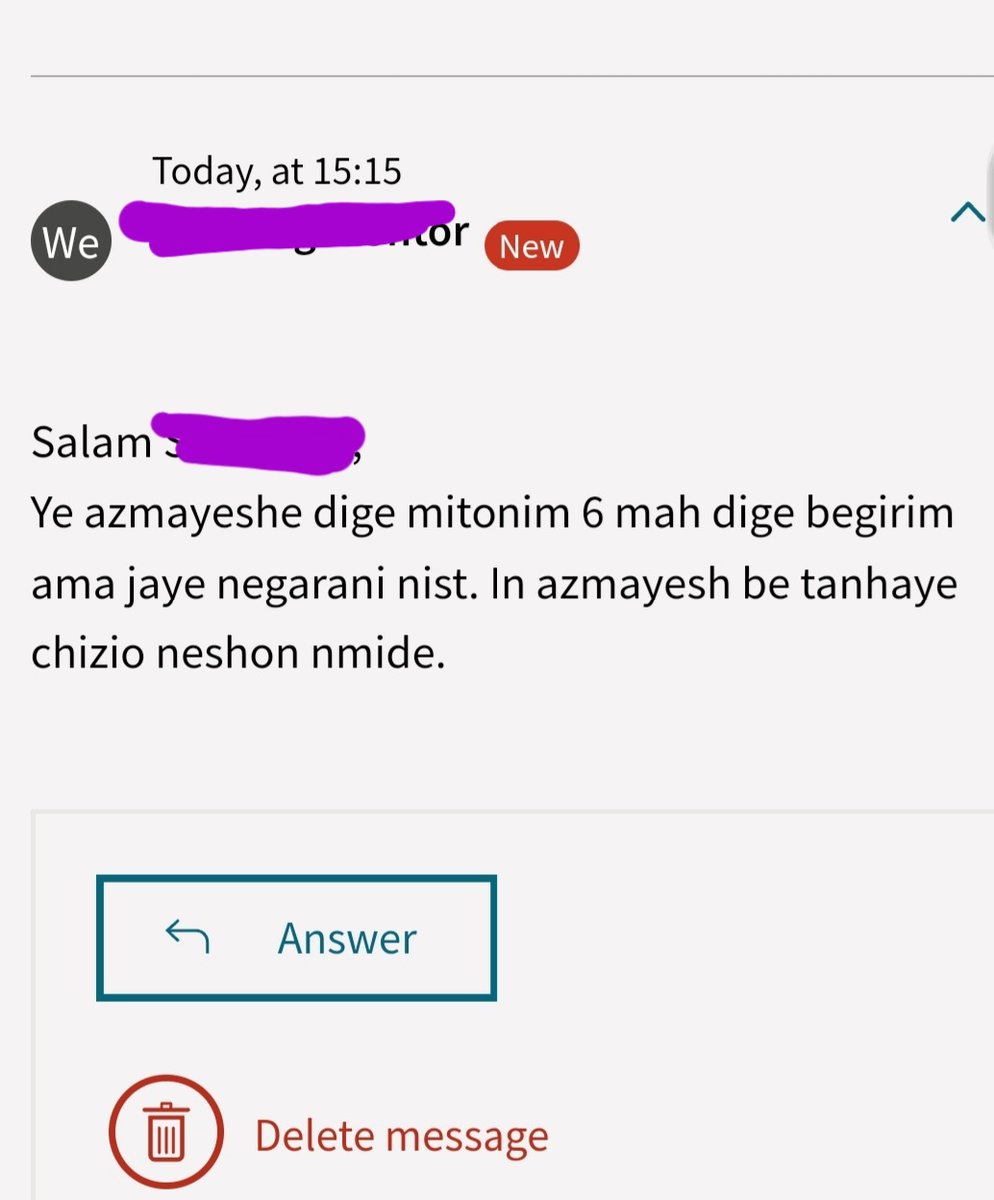 It feels good to have an Iranian doctor abroad
حس خوب داشتن دکتر ایرانی...
والا من که نمیتونم دردمو به یه زبان دیگه اونطور که باید بیان کنم...
حالا بیا انگلیسی بگو پشتمو انگار کوبیدن، ته گلوم یه جوریه ...
