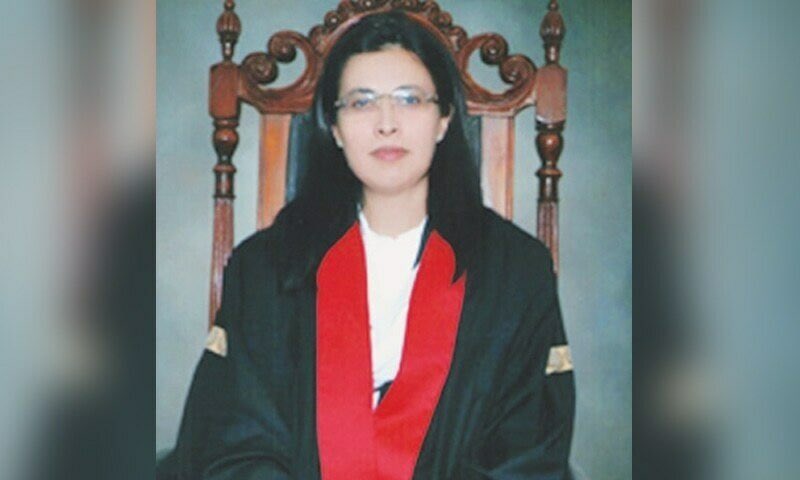 NadeemfParacha's tweet photo. Justice Ayesha A. Malik becomes the first woman to be appointed judge of the Supreme Court of Pakistan. Congratulations to her and to the judges who insisted on her promotion. Well done. https://t.co/7XlaHMqL50