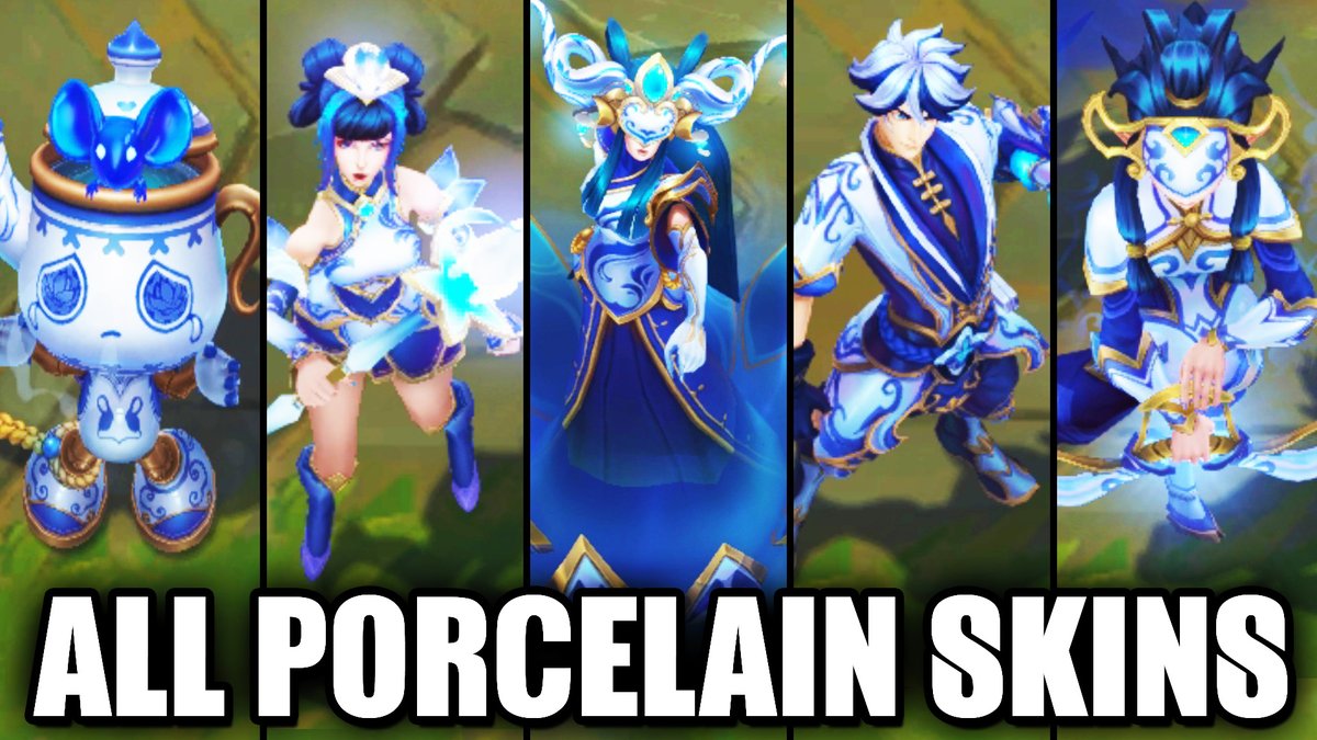SQUPOyt's tweet photo. New Porcelain Skins #leagueoflegends
https://t.co/vPZjaSVzao https://t.co/NqIalKS5Az