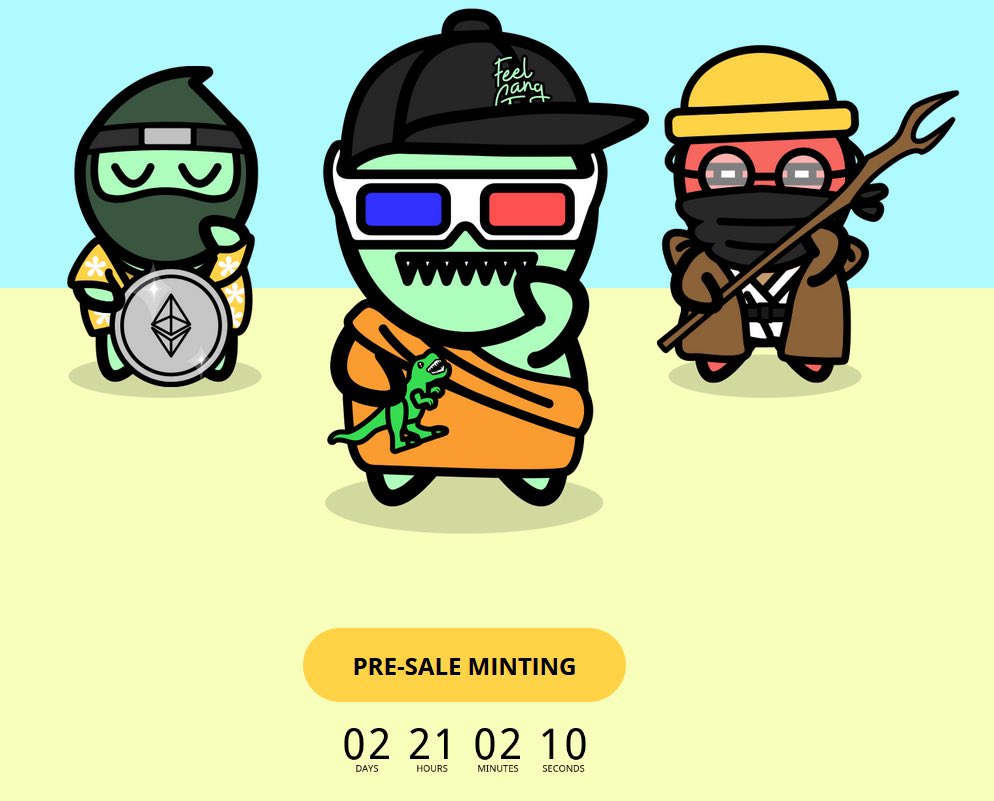 🎉 30 WL spots giveaway 🎉

1️⃣ Follow <a href="/NFTFeelGang/">Feel Gang</a> 
2️⃣ RT and Like this post
3️⃣ Join discord.gg/feelgang

Ending in 8 hours!