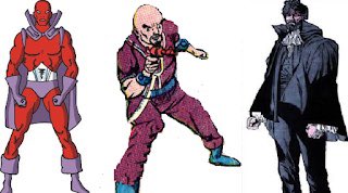 Earth1Earth2DC's tweet photo. Adversaries of #AlanScott #GreenLantern who jumped from #EarthTwo to #EarthOne (#RedTornado, #CaptainChallenge, #VandalSavage)… & 3 henchmen of #Sinestro whom he brought back the other way when battling Alan & #HalJordan. https://t.co/8ZQp7Rq4rz https://t.co/gVfmWDSFic
