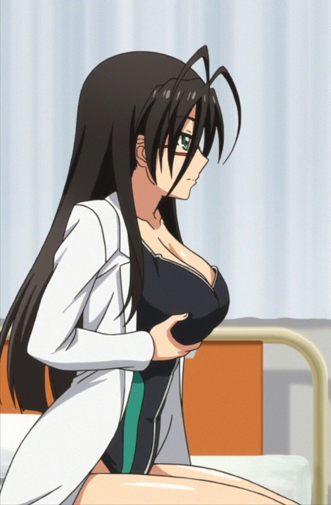 Sensual doctor anime long hair