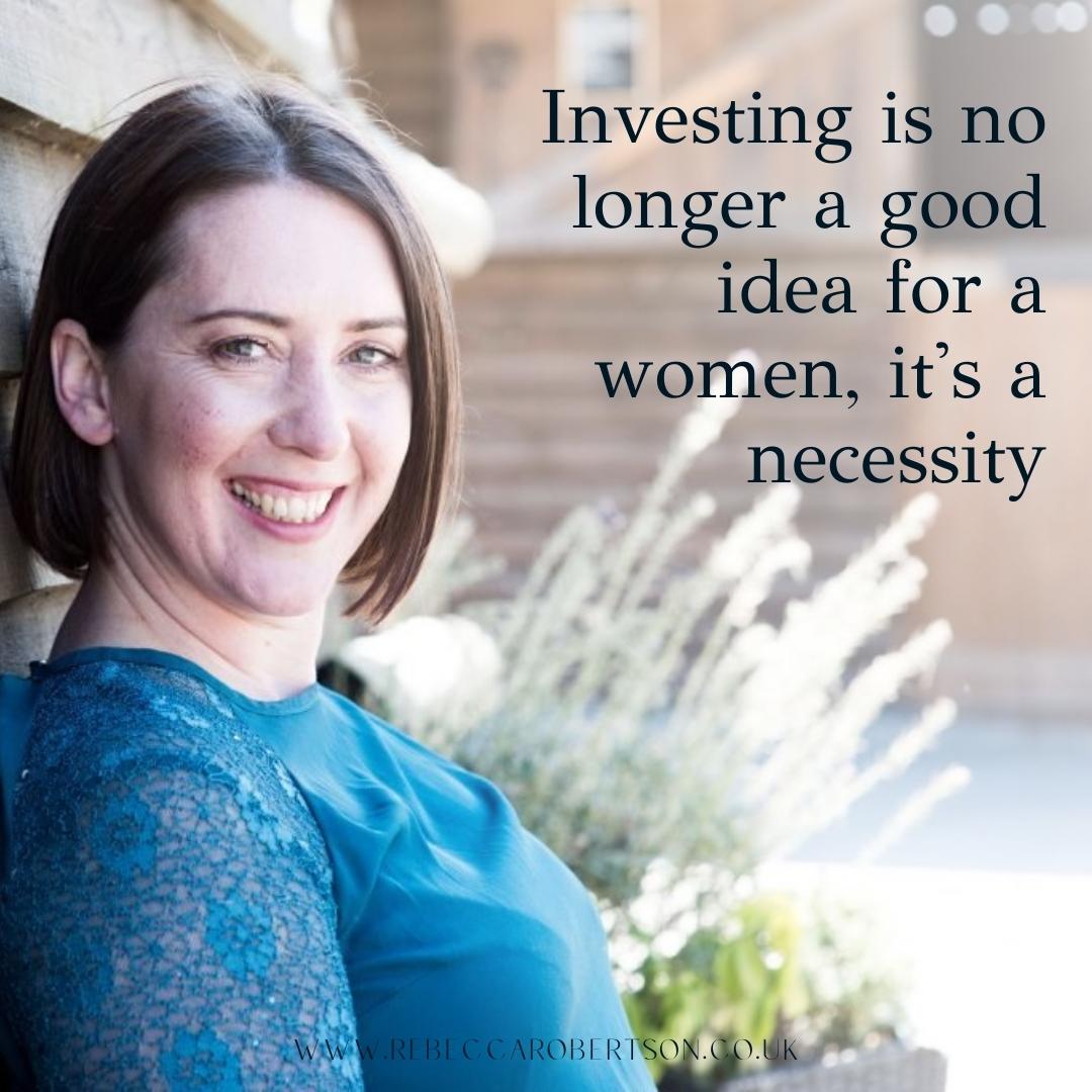 Ladies we need to step up more in the investing department. This is not only for you and your financial future, but also for our children and our children's children 🙌