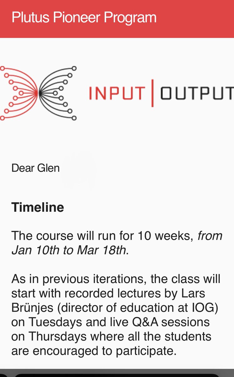MferOctavius's tweet image. Beyond excited to start the Plutus Pioneer Program V3! 
#CardanoDev #Blockchain #eUTXO