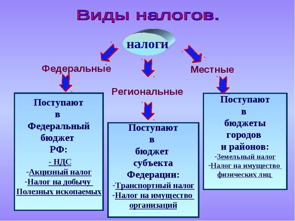 Налоги в рф урок