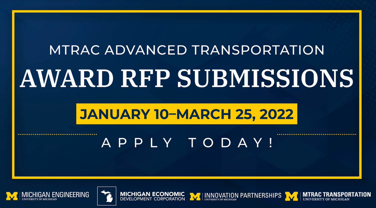 The MTRAC Advanced Transportation application portal opens Monday January 10th. For more information about this phenomenal program go to tinyurl.com/3y8perjm