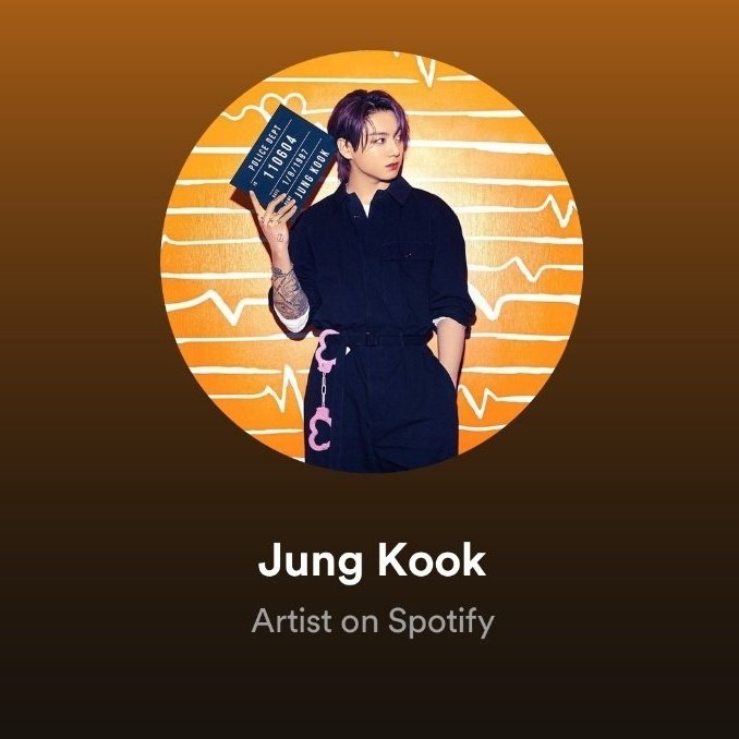 BTSquadInfo's tweet photo. [INFO]📰

¡Jungkook de BTS ahora cuenta con un perfil oficial en Spotify!

Link del perfil: (https://t.co/AWJ7oCVN0U)

©JJK_Times | @BTS_twt #BTSARMY https://t.co/Xe4l5ETUyq