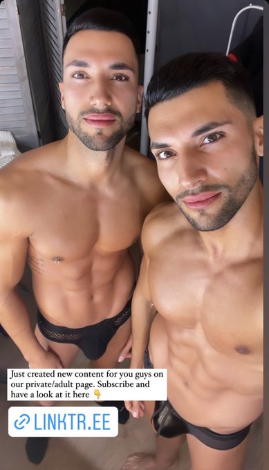 Subscribe right now for our hot content together as twins 😈😈  https://t.co/iMcFULg4s5 https://t.co/r<a href="/tag/twins"class="tags"><span>#twins</span></a>