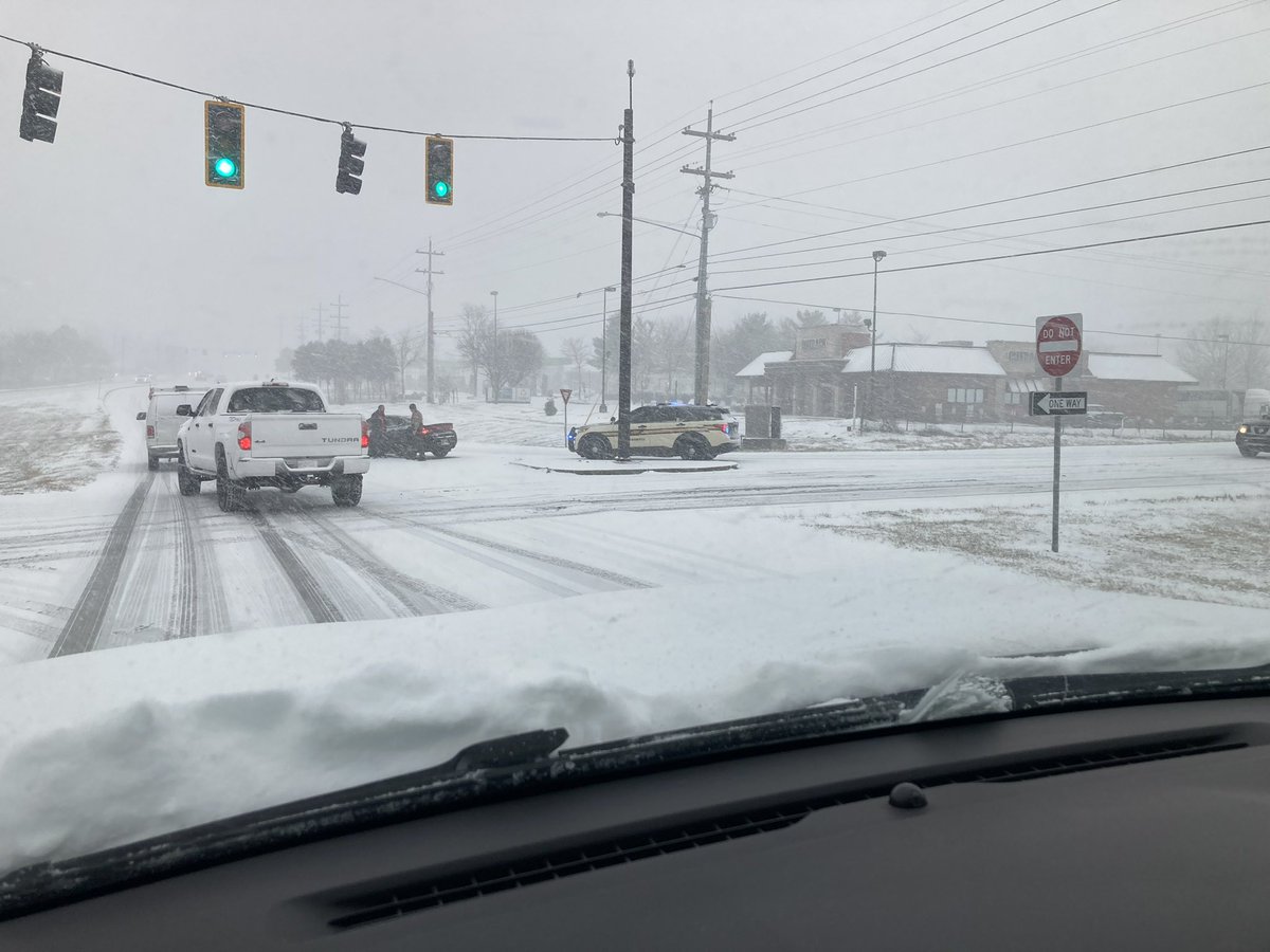 Please DO NOT travel today if it’s not an emergency.   There are already multiple accidents and vehicles sideways on roads.