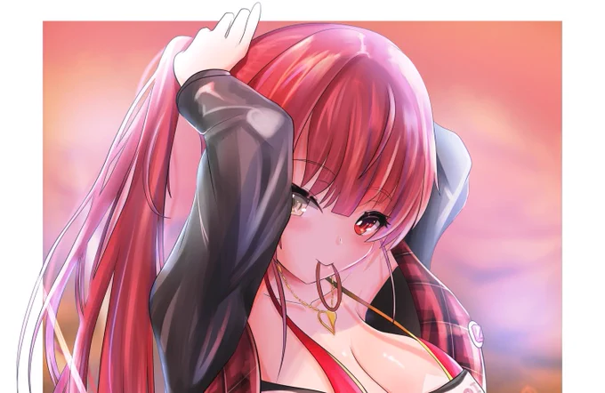 #冬だけどホロ水着 