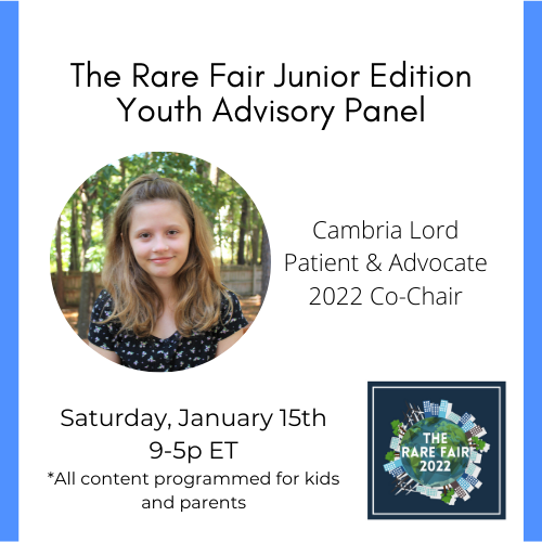 therarefair's tweet photo. This year's 4th annual #rarefair includes a day just for the kids! #rarefairjunior was created by Cambria Lord, #raredisease patient &amp; advocate, plus a team of amazing kids impacted by rare. No cost to attend. https://t.co/YgH7vCICCh https://t.co/W2ni8ntra0