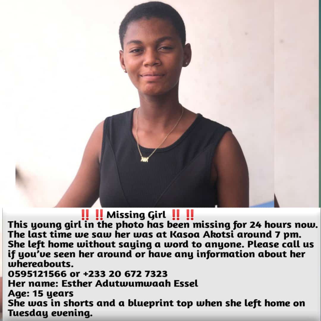 gyaigyimii's tweet photo. Please she is missing. Please share wide. https://t.co/mOWIQsoZj3