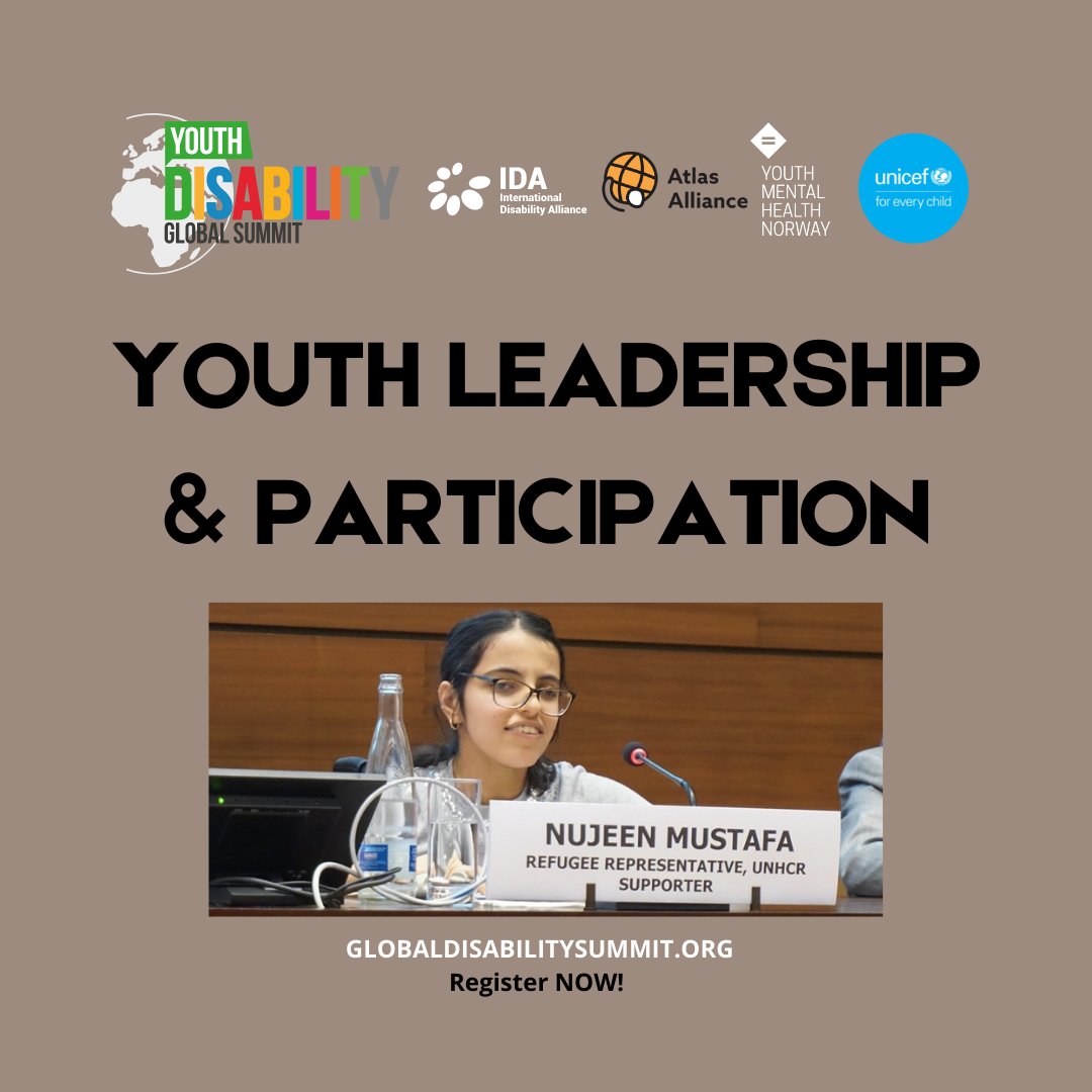 🚨 Deadline extension 🚨
Young people aged 15-35: you now have until 12th January to submit a video and have your voice heard at the Global Disability Summit next month. globaldisabilitysummit.org/blogs/call-for…  #DisabilityTwitter