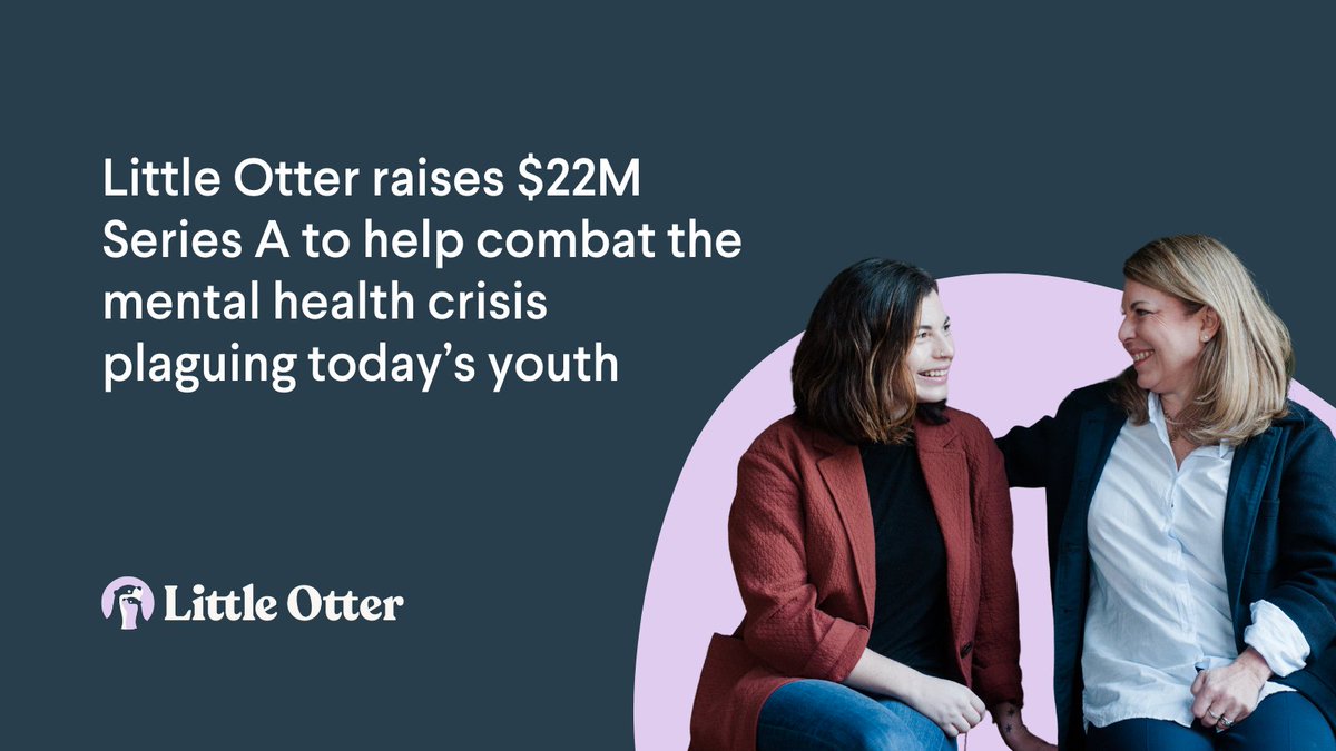 LittleOtterCare's tweet photo. Today, we celebrate the closing of our Series A, led by @CRV.  Our mother-daughter founded company is providing holistic family mental health care because families need more than daycare and diapers.
#littleotterhealth #childrensmentalhealth 
https://t.co/BDBwmmjOA5 https://t.co/6OSmdW8exE