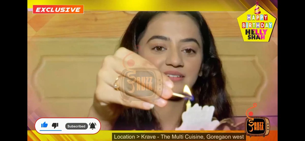 Archana_smile's tweet photo. Smiley's @OfficialHelly7 birthday segment with ebuzz ❤❤

https://t.co/7SA6SsPgCs

#HellyShah 
#birthdaysegment https://t.co/EsKGN7f7lJ