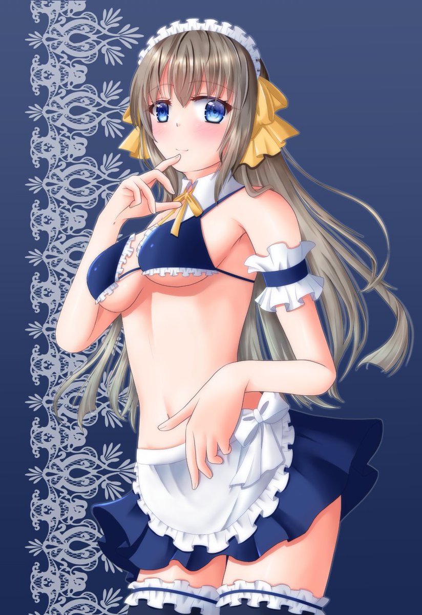 Yue_kitamimaki's tweet photo. ビキニメイドさん描きたくなったので。
#絵描きさんと繋がりたい
#ツイッタ獣医クラお絵かき部 https://t.co/11dBBuWHl6