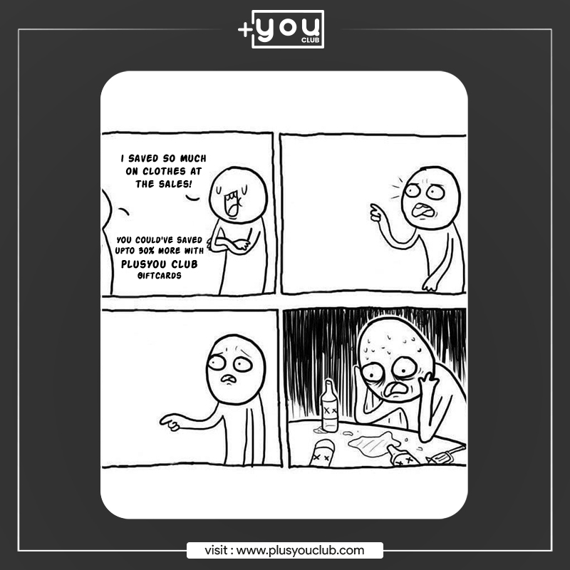 ThePlusYouClub's tweet photo. Grab the opportunity to get amazing discounts on your favourite brands only with PlusYou Club gift cards!💯

#PlusYouAlways #InstantDiscount #Discount #Savings #InstantSavings #OnlineShopping #Shopping #Memes #Content #Relatable #FunnyPost #ShoppingMemes https://t.co/SKLGiddIOr