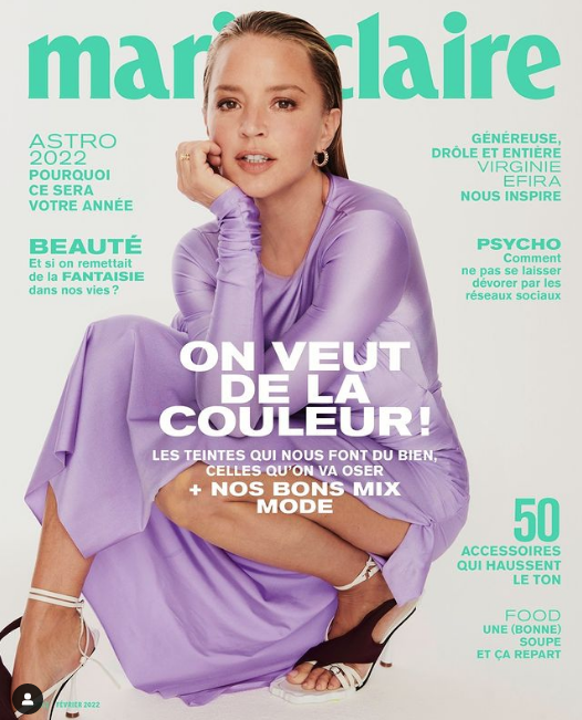 Marie-Claire, ils ont réussi l'exploit de rater une photo avec Virginie Efira ou c'est moi ? 😬