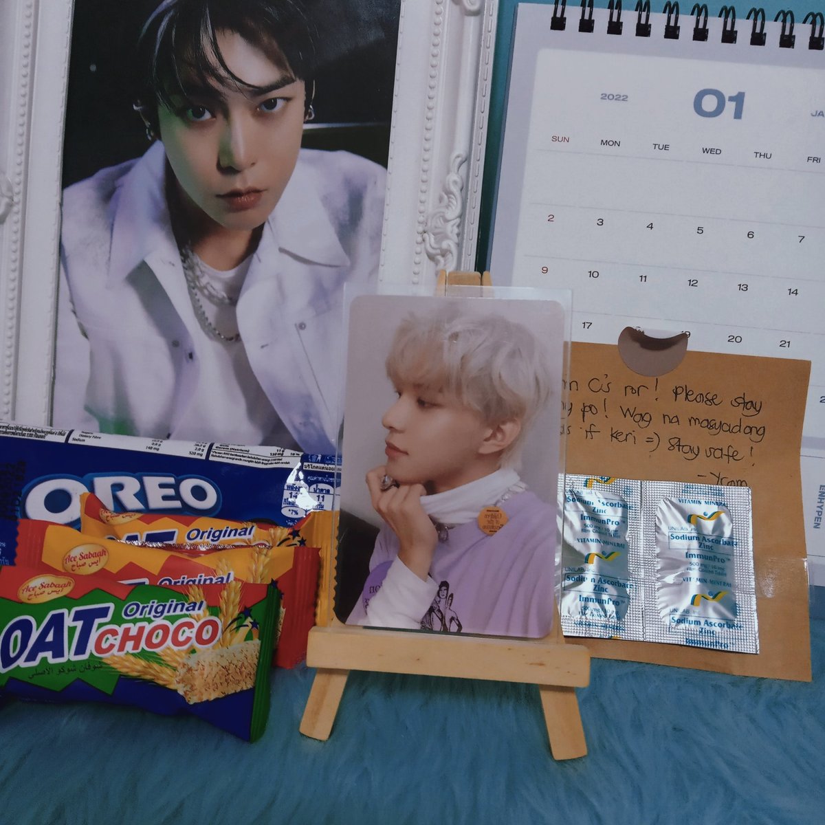 HunnyBoGumPH's tweet photo. π from: @byunchenle
Jungwoo sticky finally home π TYSM po π€ secured na secured sya π― at ang generous sa freebies may vit C π₯Ίmasaya ako dahil sa kanya ako bumili π€ God bless you π
#YramFeedbacks
#Hunnybogum_collects https://t.co/BIIKJZUilw