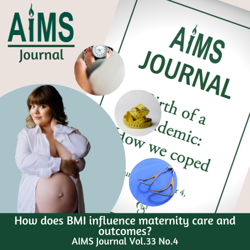AIMS_online's tweet photo. Is having a Body Mass Index (BMI) of over 30 in itself a risk factor for poor birth outcomes?
A new report suggests not. Read an AIMS review of the 'NMPA BMI Over 30 report' here https://t.co/JkO6fwIZIZ
#PlusSizedPregnancy #RiskAdverseMaternityCare #InformedChoice #BirthOptions https://t.co/Hz3dugTKpx