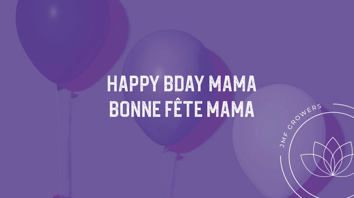 Our Mom’s the best (#MyMamaIsBetterThanYours), she’s a great woman (in compact size for easy storage) and it’s her Bday today. Join us in showering her with love on this day when we celebrate the one that brings us all together.
Happy Bday Mama!
With love, from the whole fam. 💜