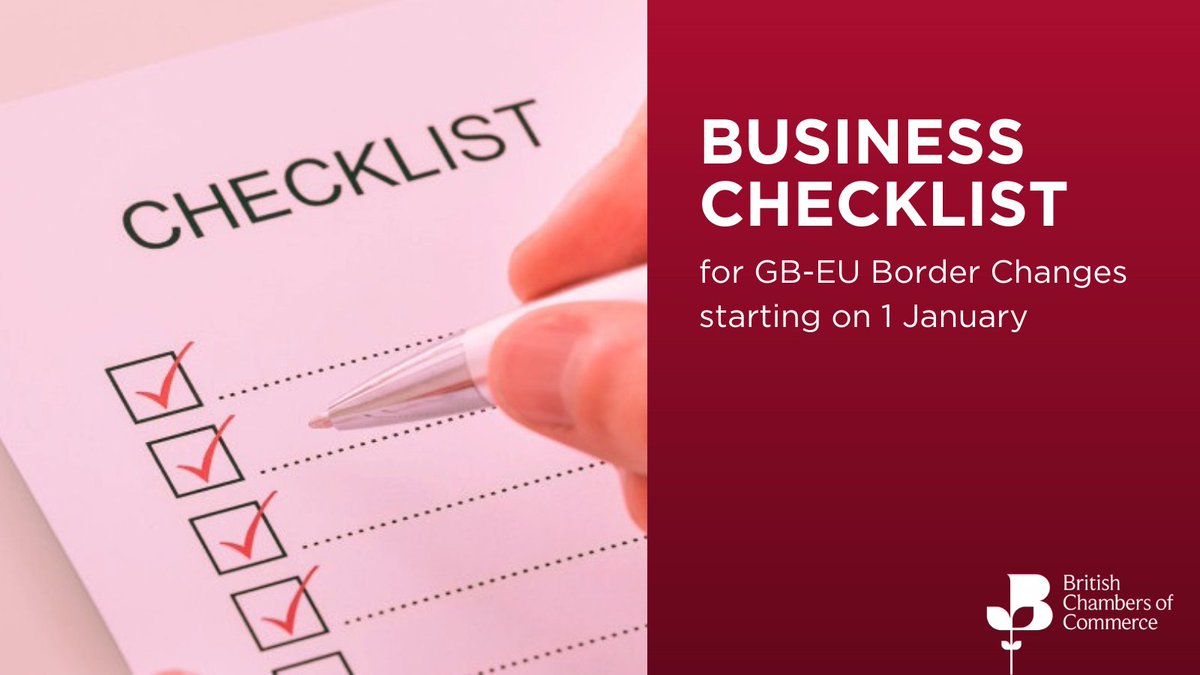 New major GB-EU Border changes could impact your business if you import goods. 🇬🇧🚢 ⛔ Find out how to be prepared with the BCC's essential Business Checklist.📄 Check it out here 👉 ow.ly/GbhS50Hhc5l