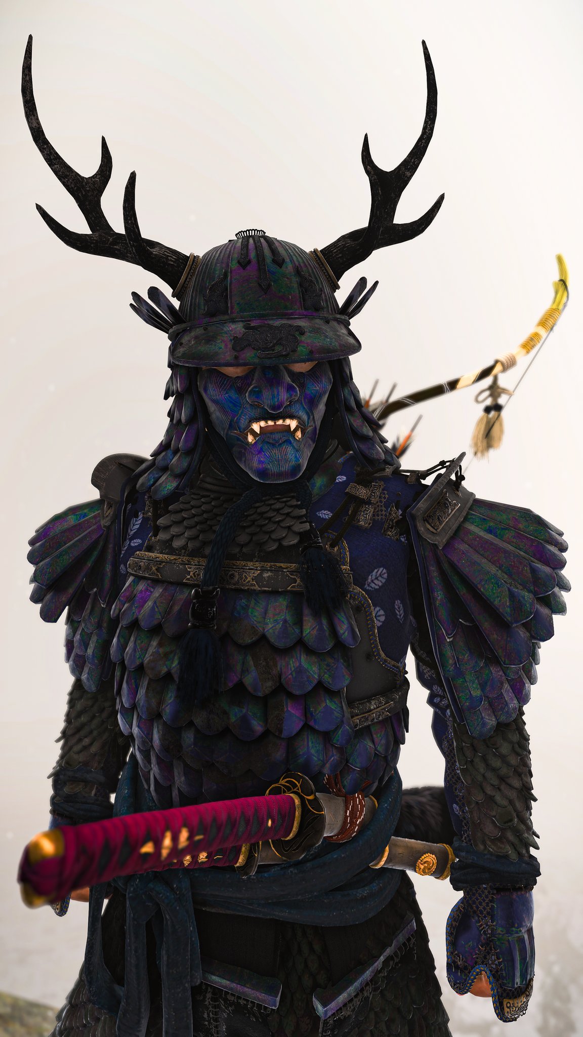 PKDrone on X: &ldquo;Sporting the Sakai Clan armor, black dye 