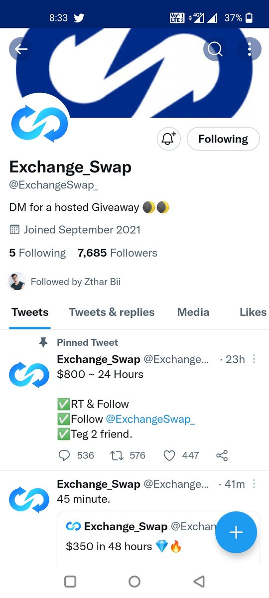 insaneforcrypto's tweet photo. @ExchangeSwap_ @ZitharB135 Done♥️🤩🔥🥰😍 https://t.co/mqI180ktN4