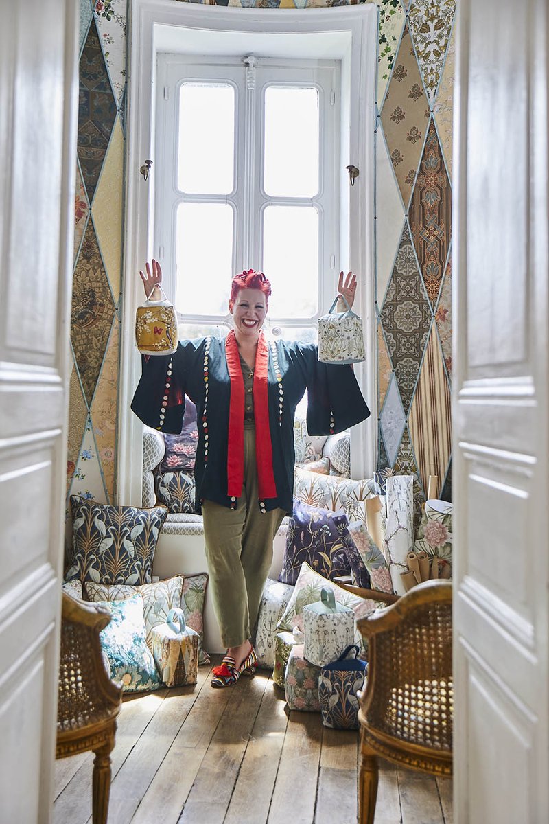 Stunning fabrics, wallpaper &amp; accessories by Angel Strawbridge are now available to order on our website. 

View the full collection here -  webstore.jones-interiors.com/belfield/belfi…
To place orders &amp; view trade prices you must sign in. 

#fabriclove #interiordesign #homedecor  #escapetothechateau