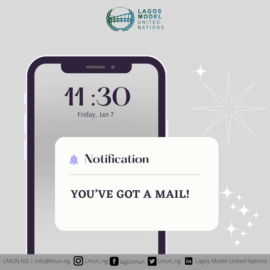 lmun_ng's tweet image. This is to inform all applicants for the 2022 Lagos Model United Nations staff position to check their mails.

The interview would hold at room 400 (New Moot Court), Faculty of Law, University of Lagos.

#LMUN2022
#ApplicationUpdates