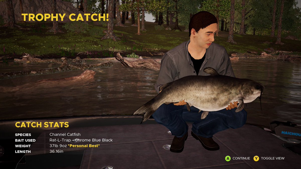 KanesFishing's tweet photo. #FishingSimWorldProTour #TrophyChannelCatfish https://t.co/KfWYQmQg1l