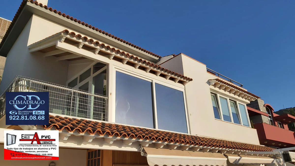 cristaldrago's tweet image. Doble acristalamiento aislante Guardian Select con cristal laminado Sunguard glass HP NEUTRAL 50/32.
Un resultado excelente 
#Screenline #Climadrago #sunguardglass