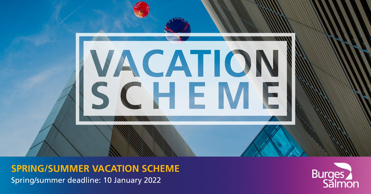 There is still time to apply for our 2022 spring/summer vacation schemes! Make sure to submit your application through our website by the 10 January 2022.

Apply here: bsalmon.us/3HKAzMj

#careers