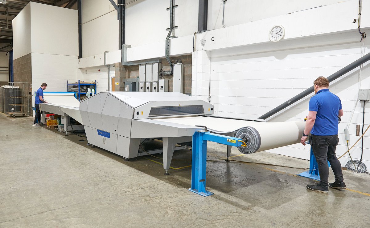 IMKellyRail's tweet photo. In house roll lamination supports all areas of our business across the #leisureindustry #railindustry and #aviation sectors. Laminated products give that #luxury feel and look to #transport interiors. https://t.co/esOQa5Ol2u