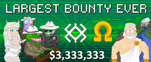 immunefi's tweet photo. NEW: LARGEST BUG BOUNTY. EVER: $3,333,333

@OlympusDAO has just launched their bug bounty program on Immunefi!

Olympus: $OHM is the decentralized reserve currency of DeFi

Find bugs.  Get yourself $3,333,333 Dollars https://t.co/l4s9kD5SWY