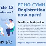 Image for the Tweet beginning: Cycle 13 @ECHO_CYMH is now